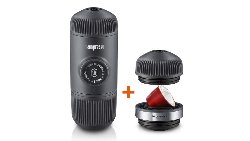 wacaco nanopresso coffee pod machine